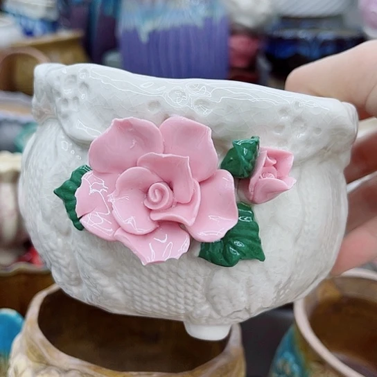 多肉绿植陶瓷花盆