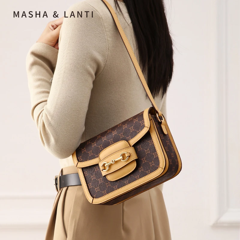 【Mashalanti官方正品】包式女斜挎百搭女包大容量轻奢女款爆款包包