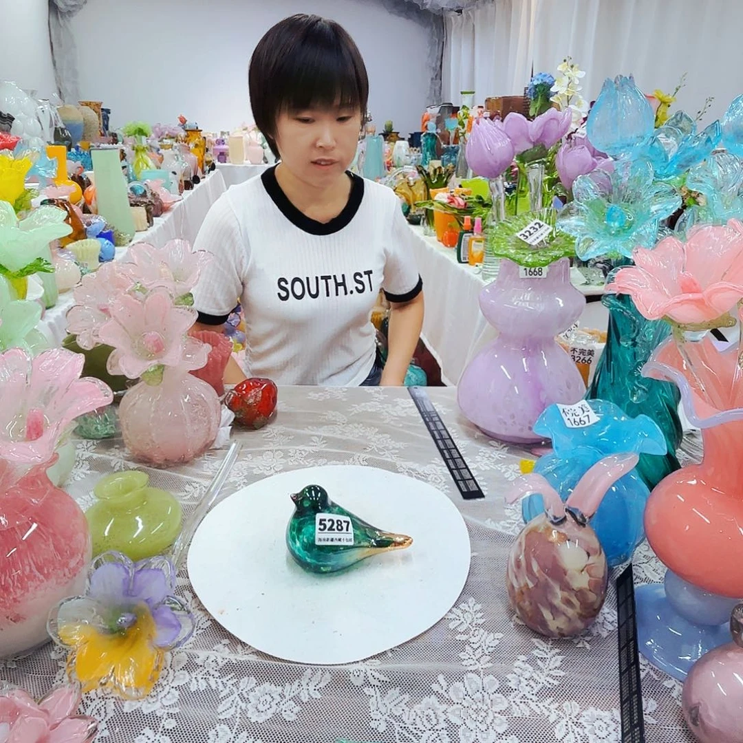 琉璃花瓶花器艺术品
