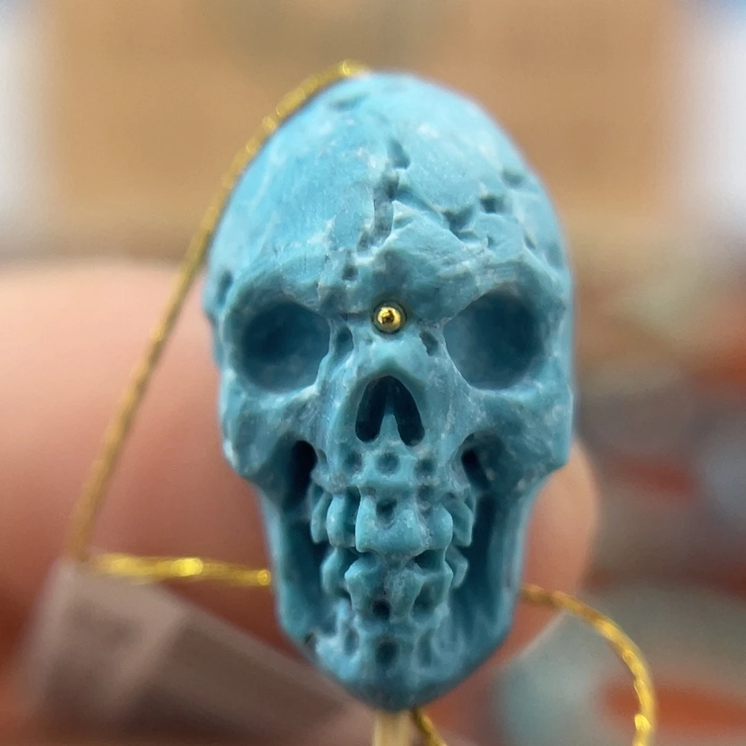 绿松石未镶嵌珠宝奇石