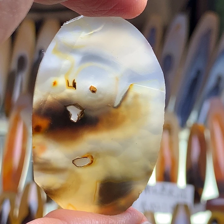 玛瑙/玉髓颈饰未镶嵌200