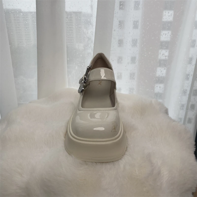 玛丽珍鞋单鞋玛丽苏鞋子夏季粗跟皮鞋英伦风春季百搭直播链接