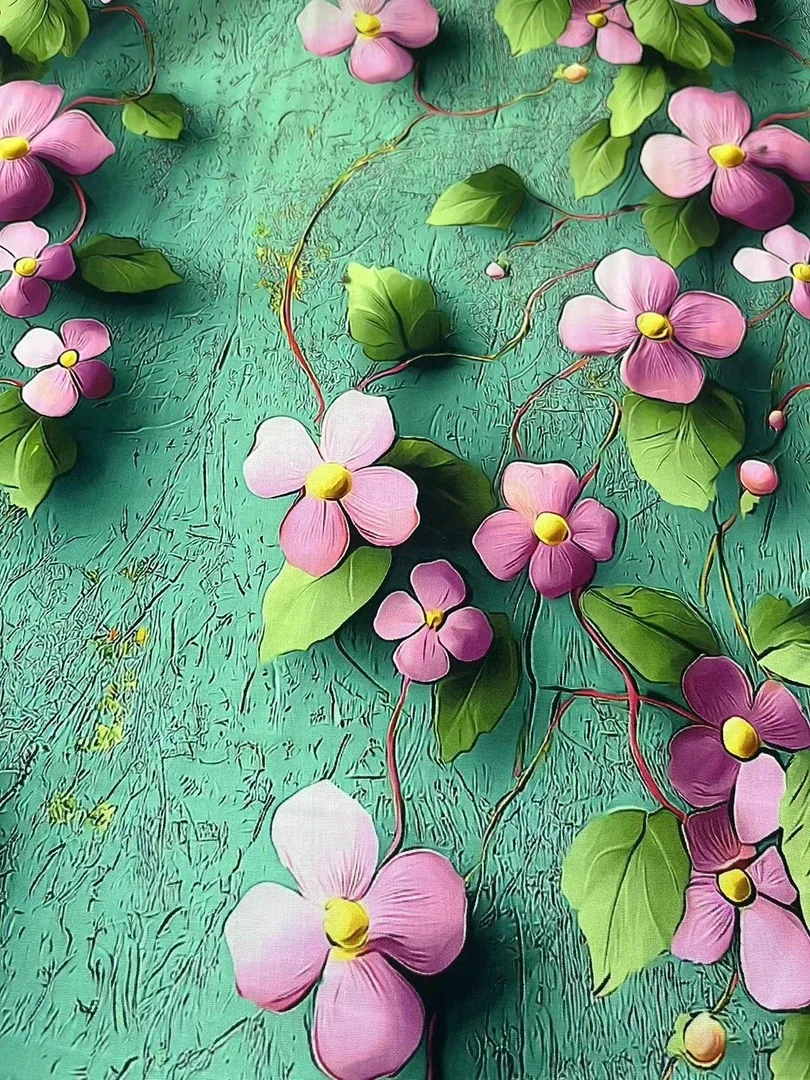 【2米包邮】100绵绸初发芙蓉厚款时尚绵绸面料(不支持七天无理由)