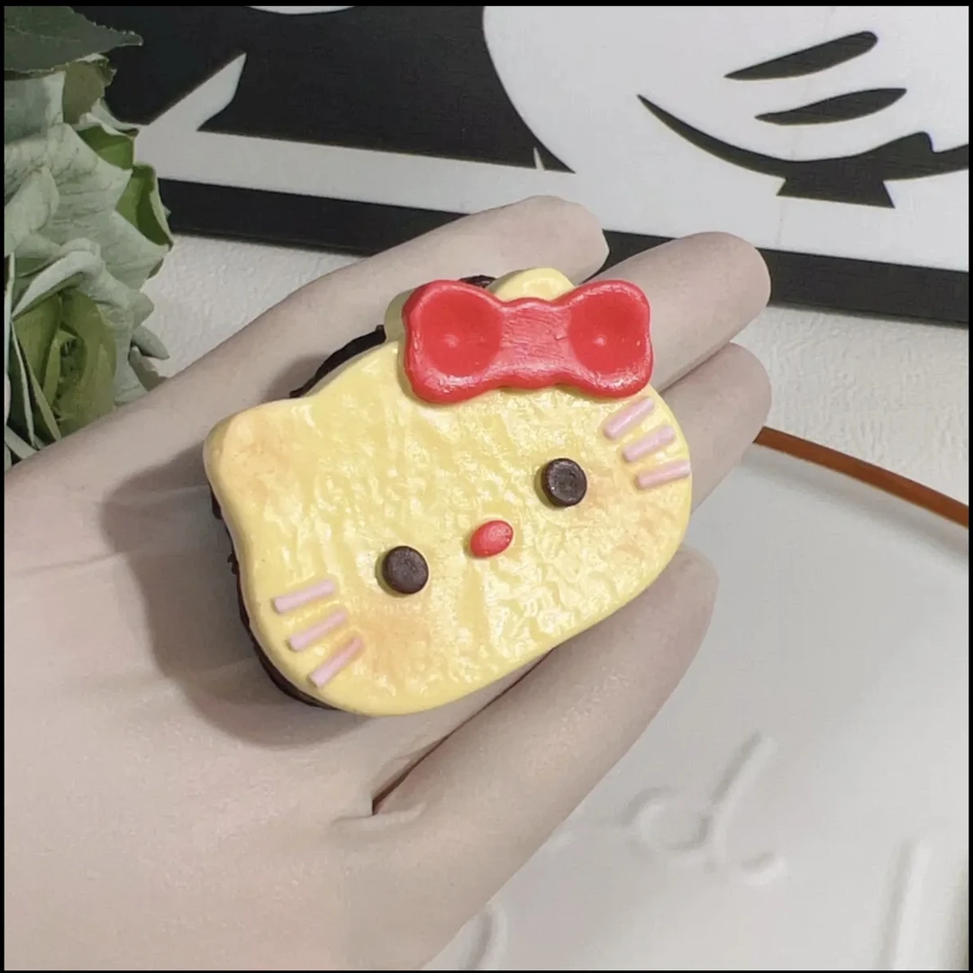 黄油Kitty饼干捏捏乐解压玩具手工制作默认瑕疵