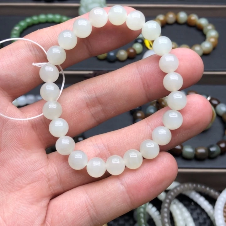 和田玉手链未镶嵌