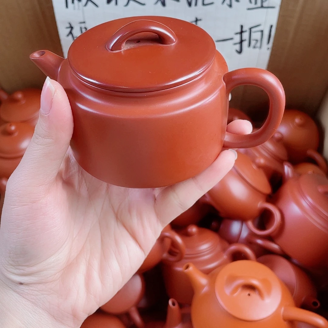 潮州朱泥壶大汉瓦180 微瑕