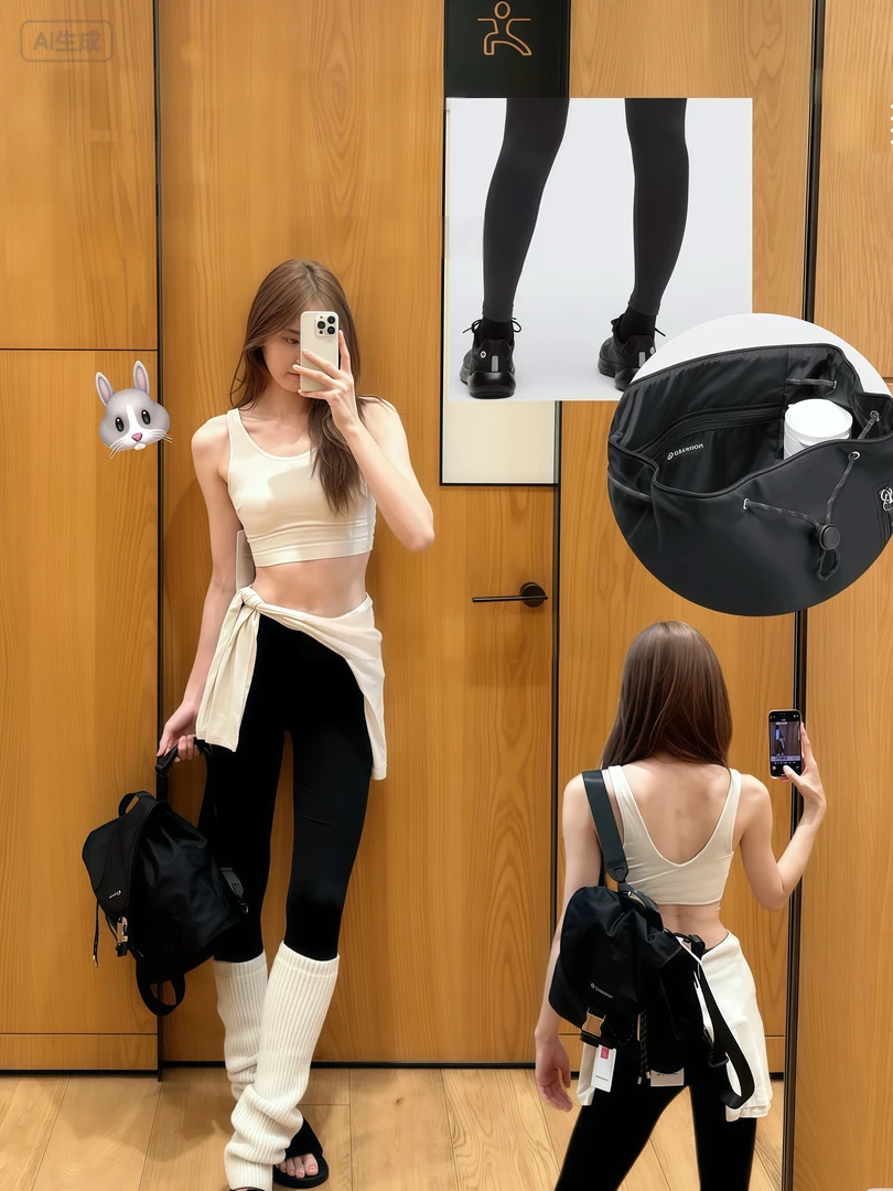 （不参与买赠）运动无痕裸感美背瑜伽背心防震高强度运背心1059