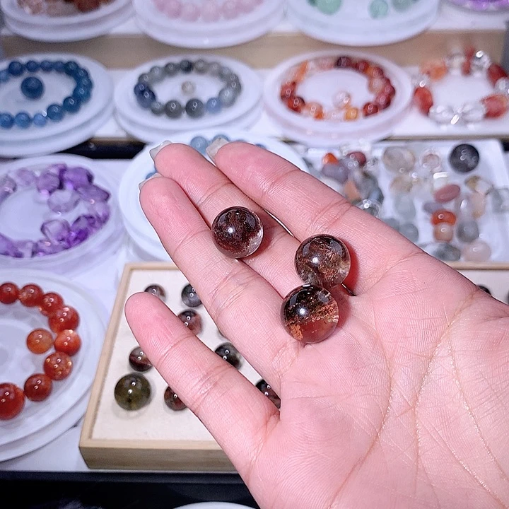 水晶珠宝半成品未镶嵌小*