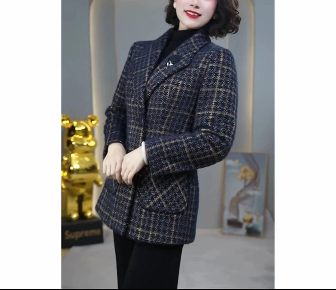 【外套】3638新款加厚保暖时尚修身显瘦女装休闲气质洋气外套秋冬