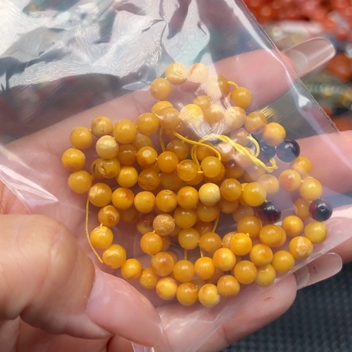 手链琥珀未镶嵌多样性
