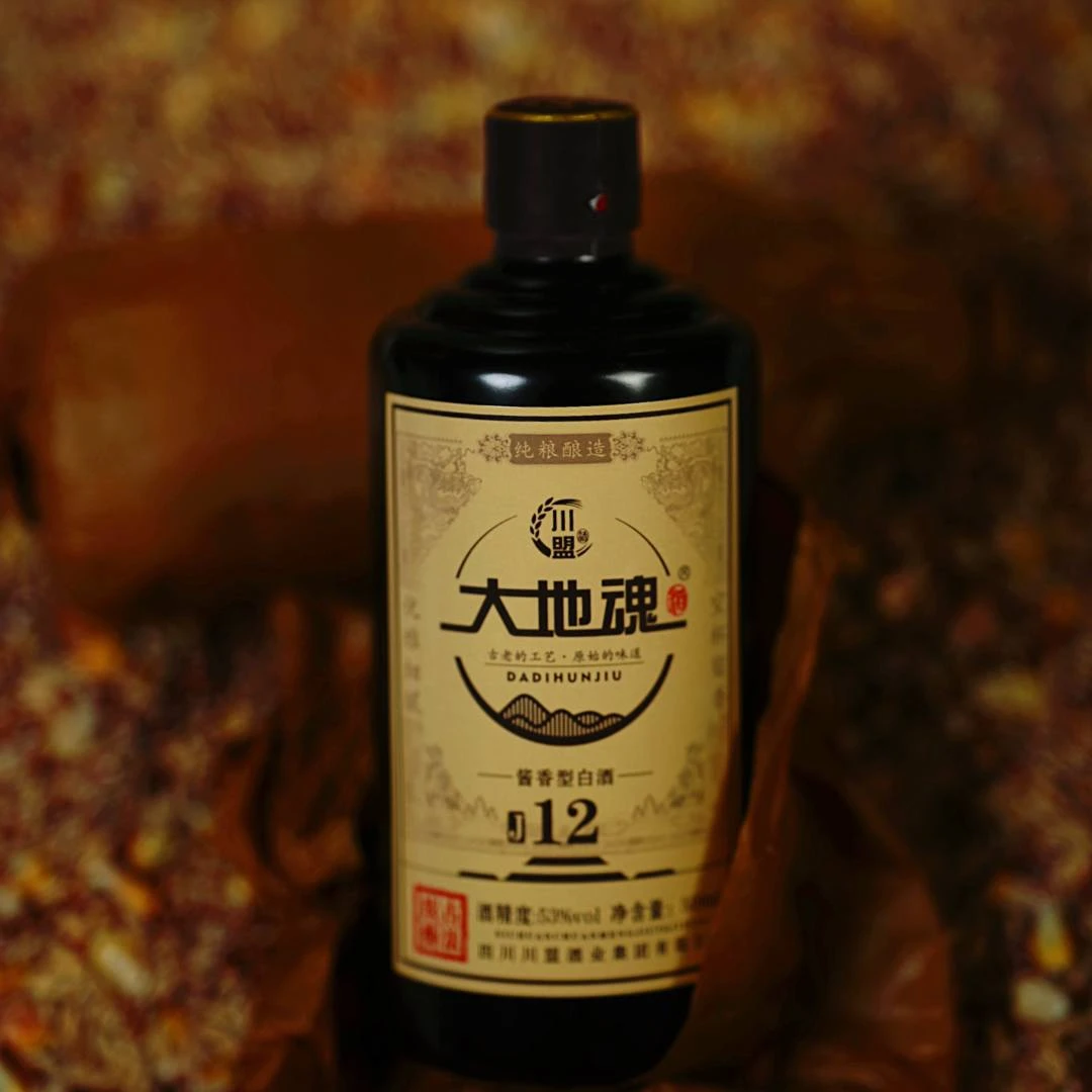 大地魂酒大地魂酱香型洞藏粮食酒整箱装53度500ml*2