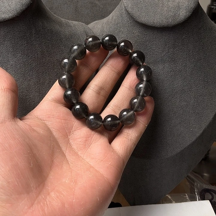 石英质玉手串未镶嵌卡*