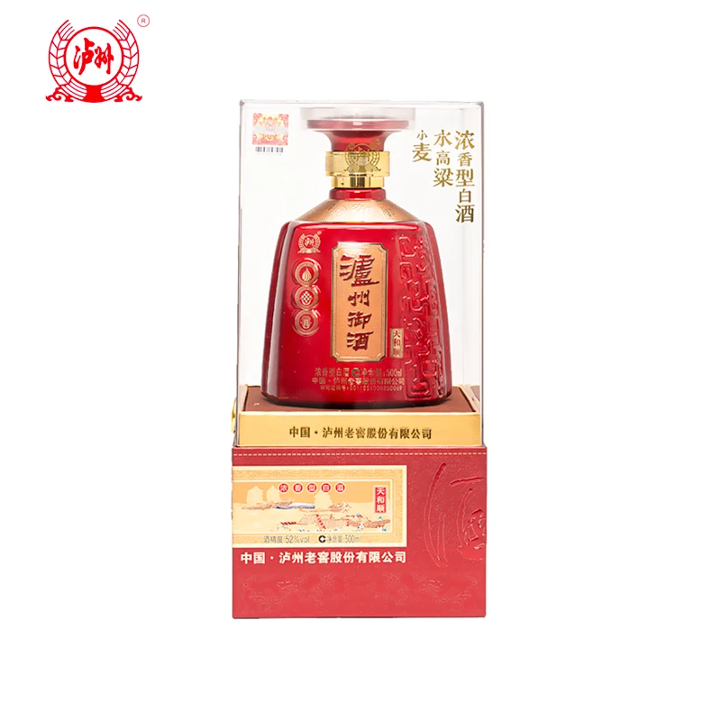 泸州老窖股份出品泸州御酒·天和顺浓香型白酒52度500ml*6瓶
