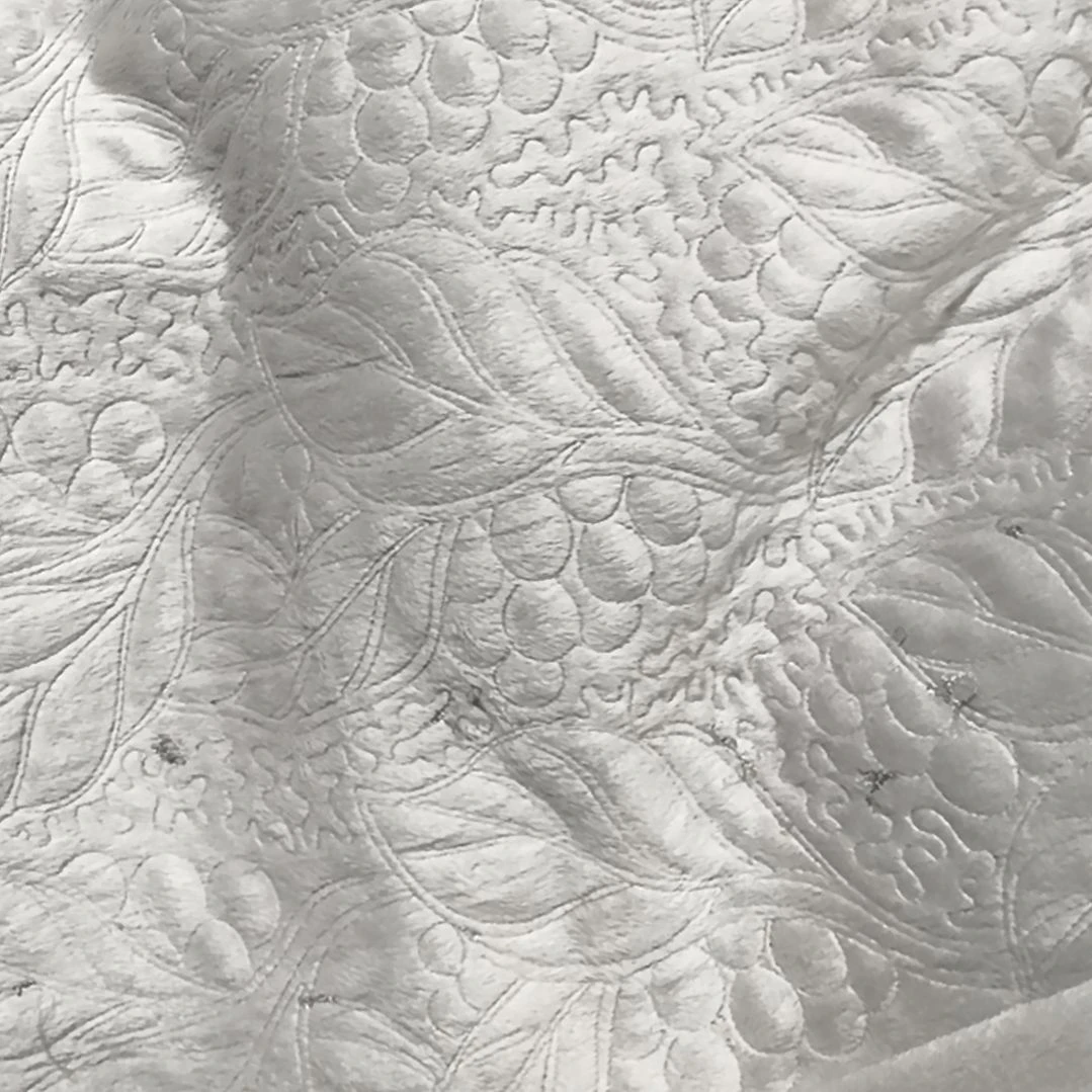 超柔香芋紫色绗棉10元1米