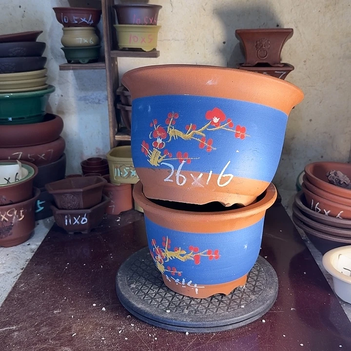 宜兴市紫砂花盆手工制作