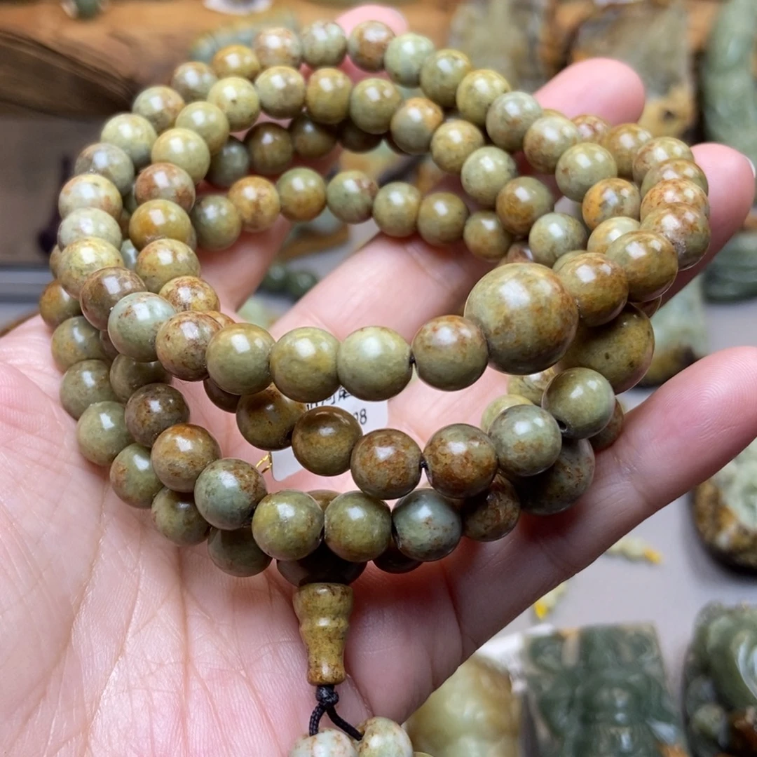 继***命岫岩河磨玉（透闪石质玉）未镶嵌珠宝奇石