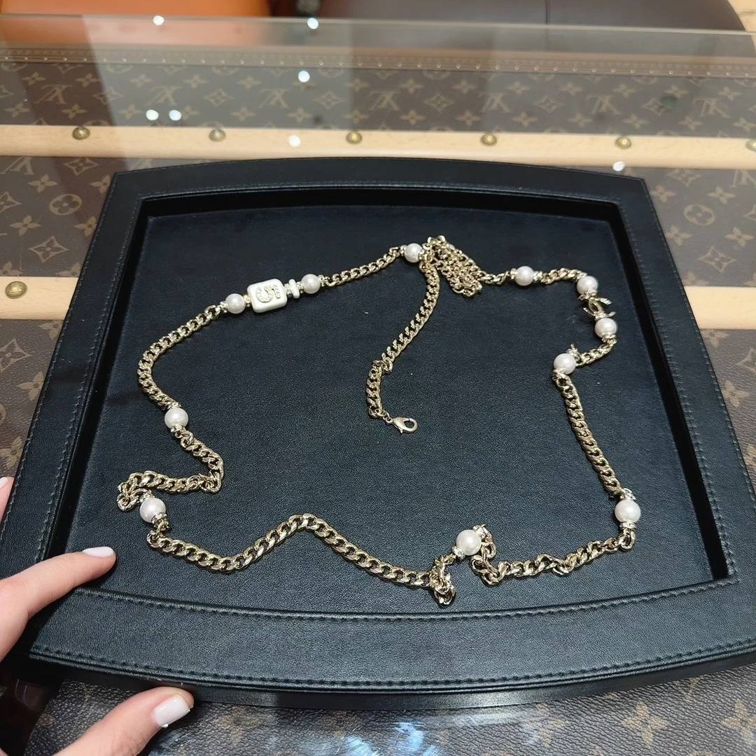 99新 Chanel/香奈儿 39-香水瓶 腰链 可两圈做项链 专柜29400