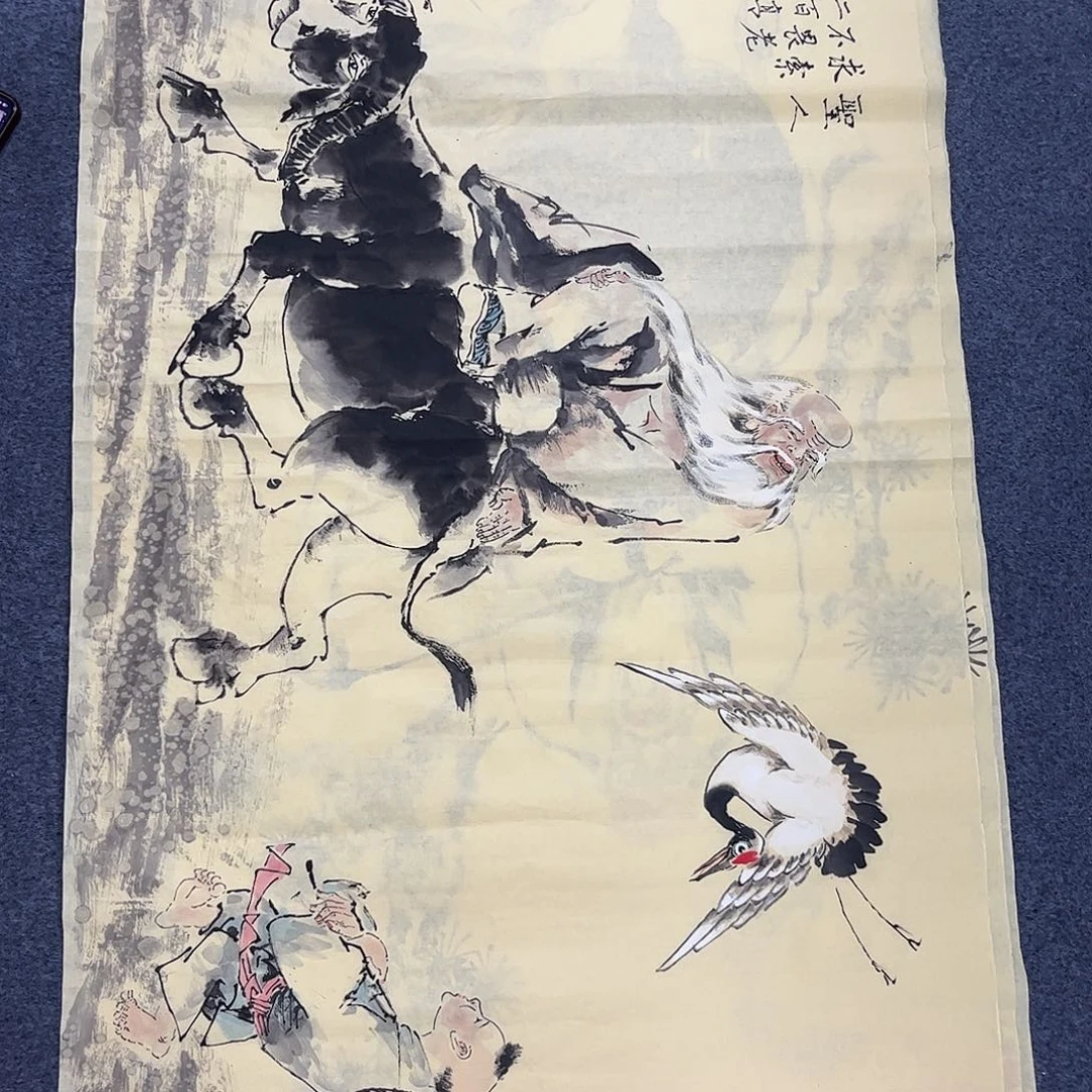国画纯手绘国画宣纸作品