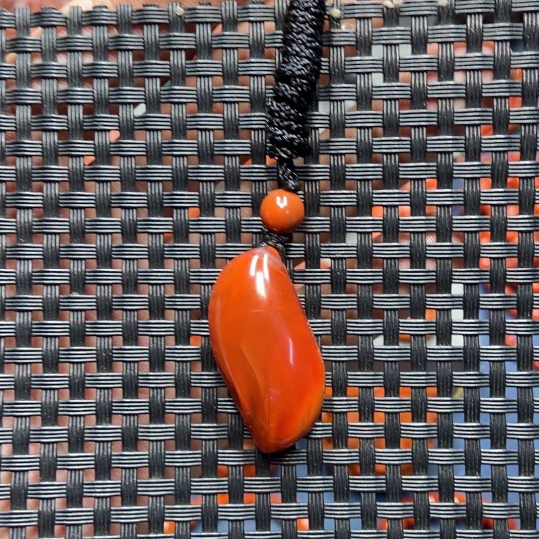 南红玛瑙未镶嵌吊坠(不含链)