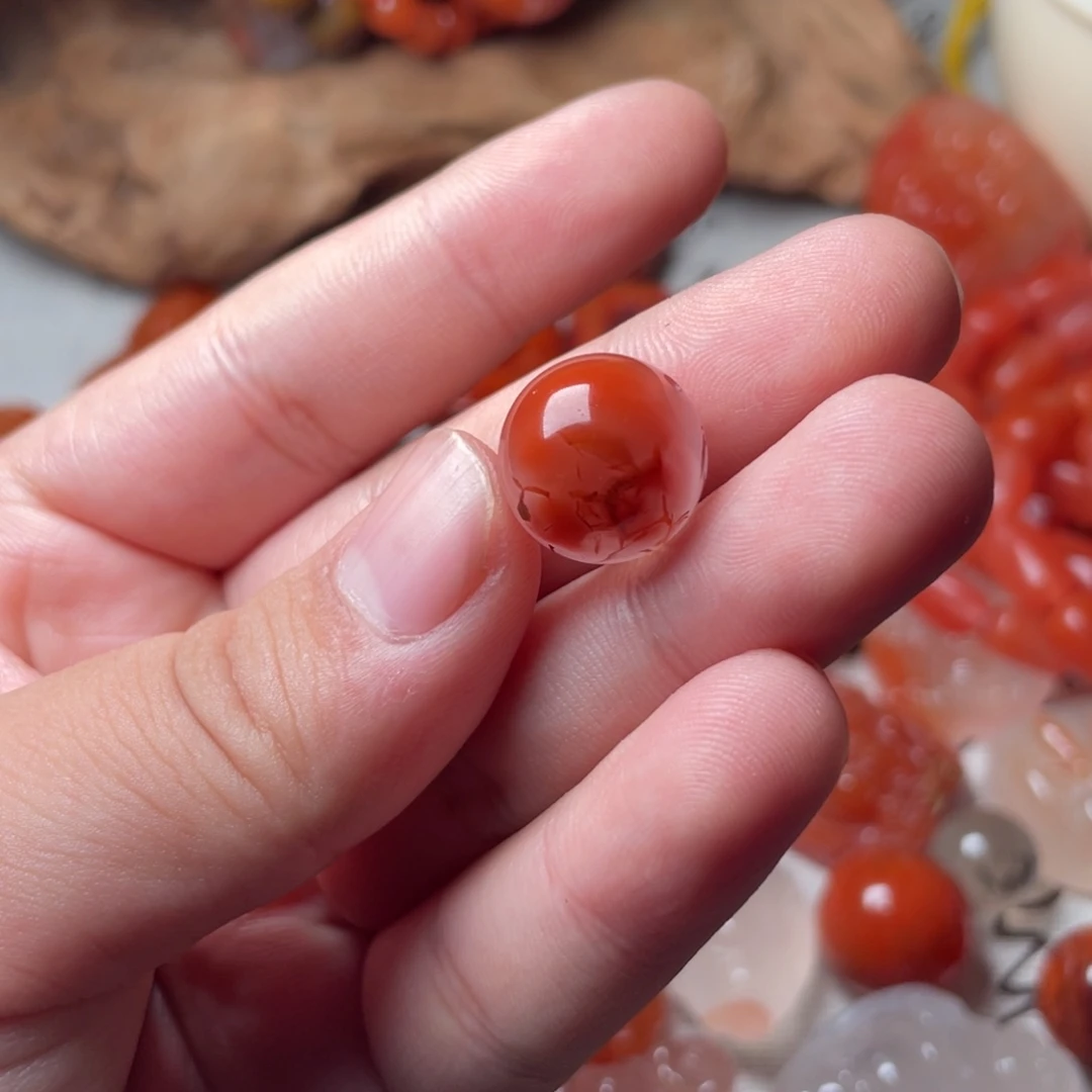 南红玛瑙吊坠(不含链)未镶嵌四*九