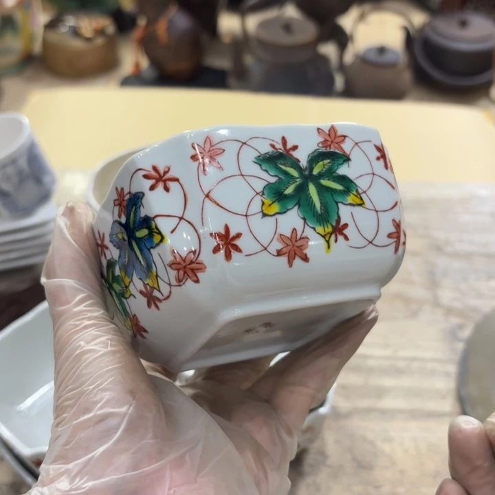 陶瓷古美术置物摆件