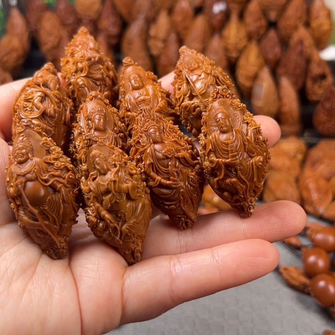 沐***漫手串/手链橄榄核核雕