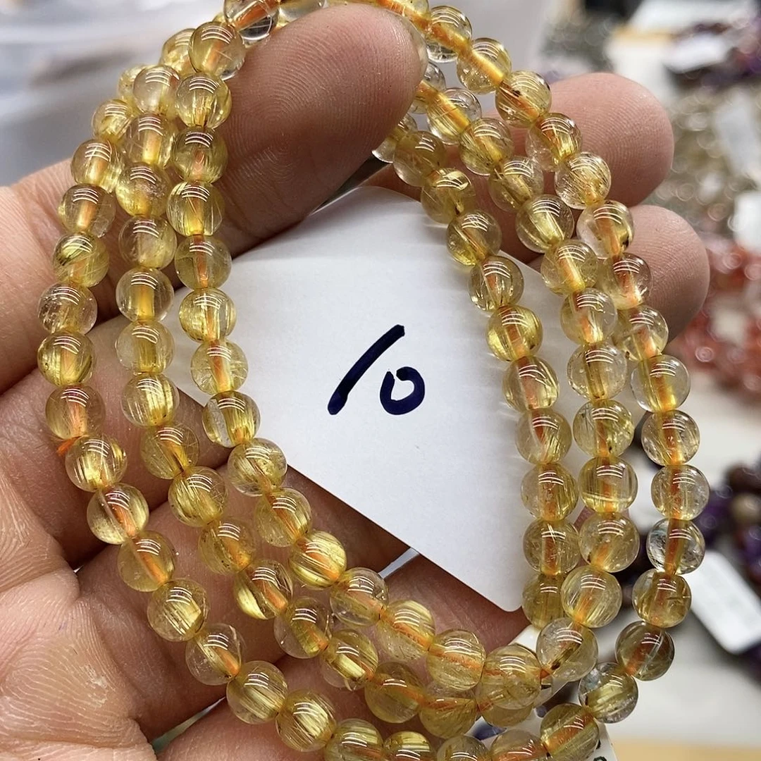 水晶手链未镶嵌天然