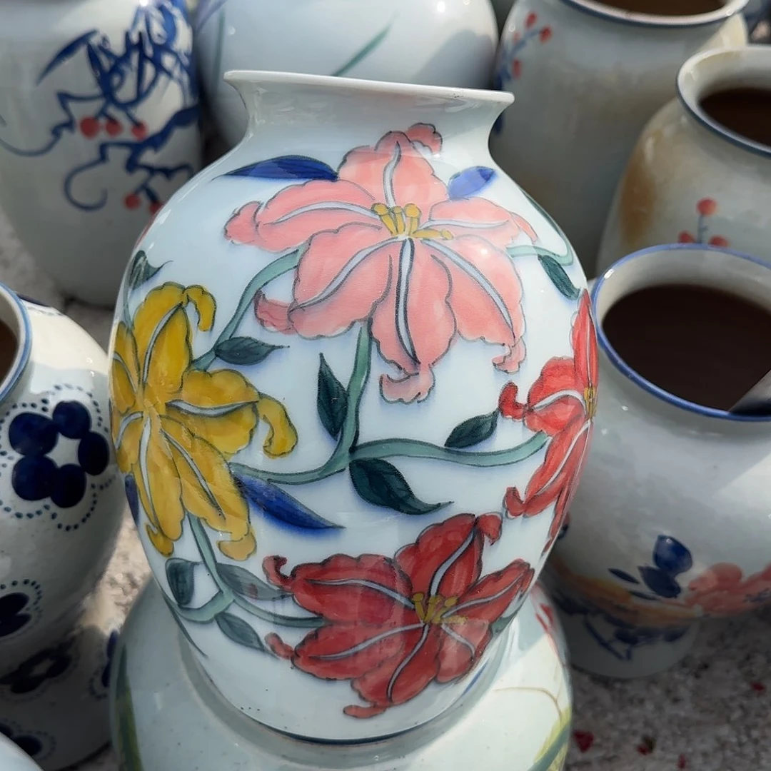 陶瓷微瑕景德镇手工花器