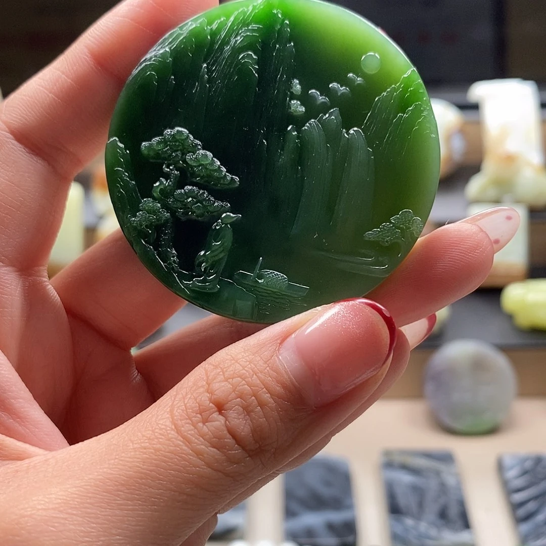 未镶嵌和田玉挂件