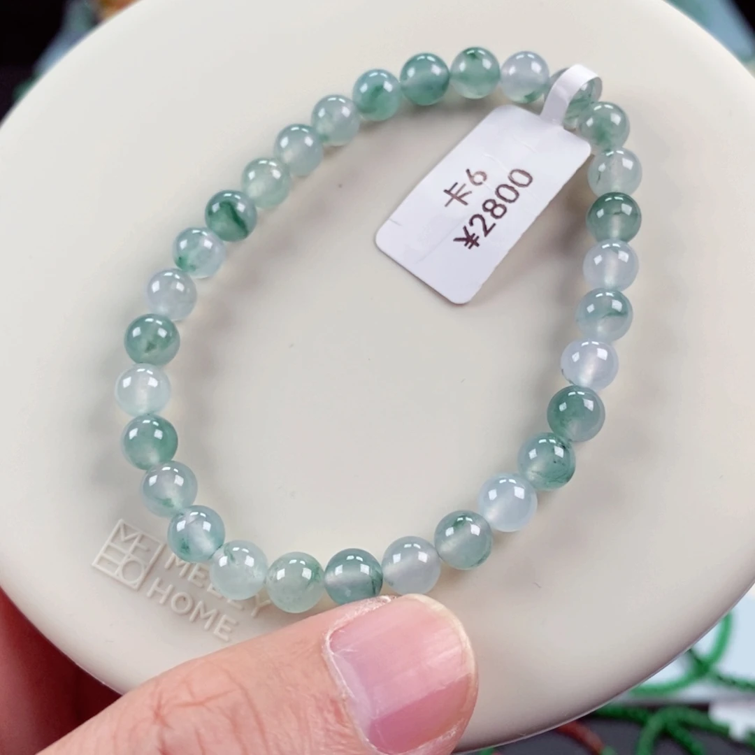 未镶嵌手链翡翠卡6