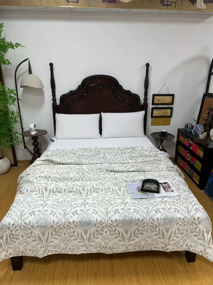 双层纱夏被200*230微瑕～D052
