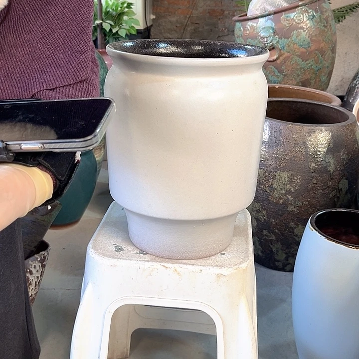 正品口25高33花盆……