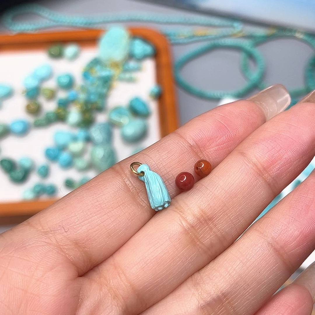 南红玛瑙未镶嵌配饰