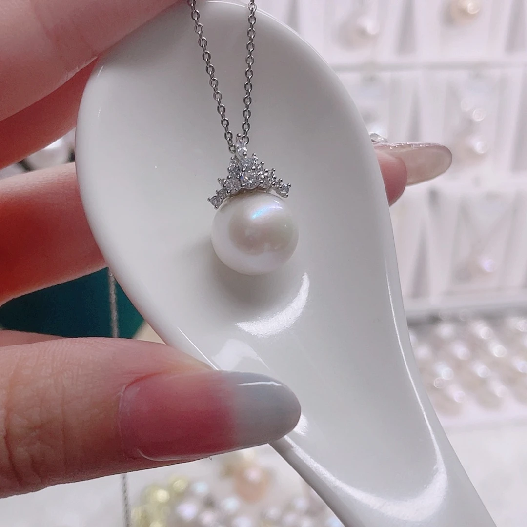 淡水珍珠未镶嵌吊坠(赠链)