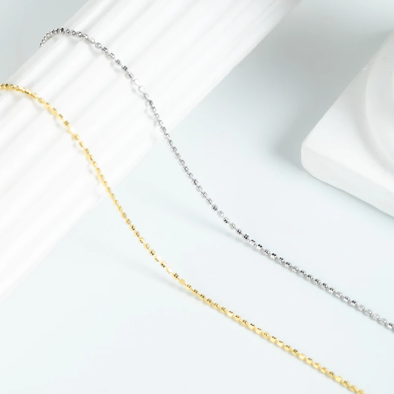 链子925银 时尚百搭国标S925银链多样性发一