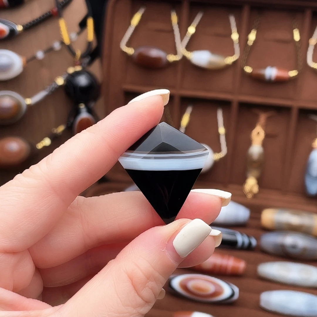 呢***️未镶嵌玛瑙/玉髓珠宝半成品