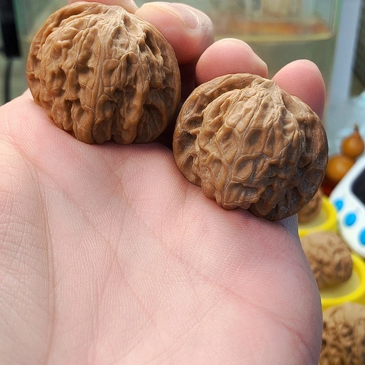 文玩核桃把件瘋**癲直播间拍专用 磨盘