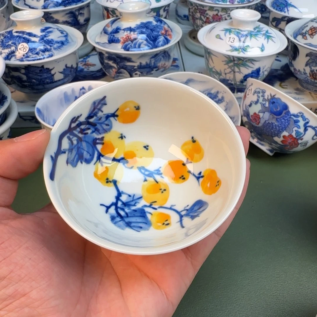纯手工纯手绘茶具55