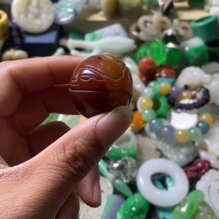 和田玉未镶嵌吊坠(不含链)