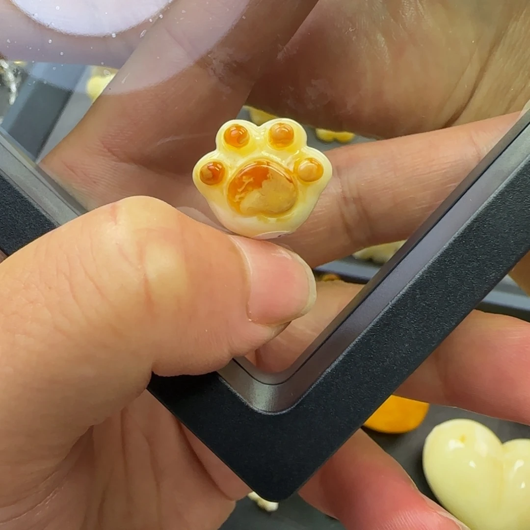 未镶嵌琥珀珠宝奇石u***气