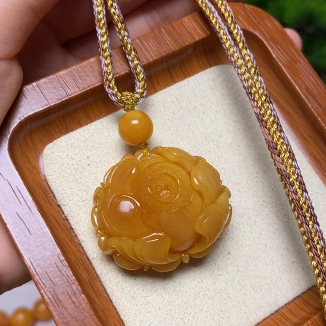 【闪购商品】未镶嵌颈饰蜜蜡项链
