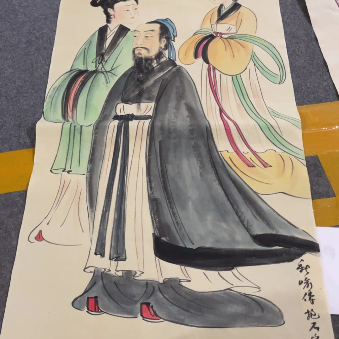 年画画创作等活动中的