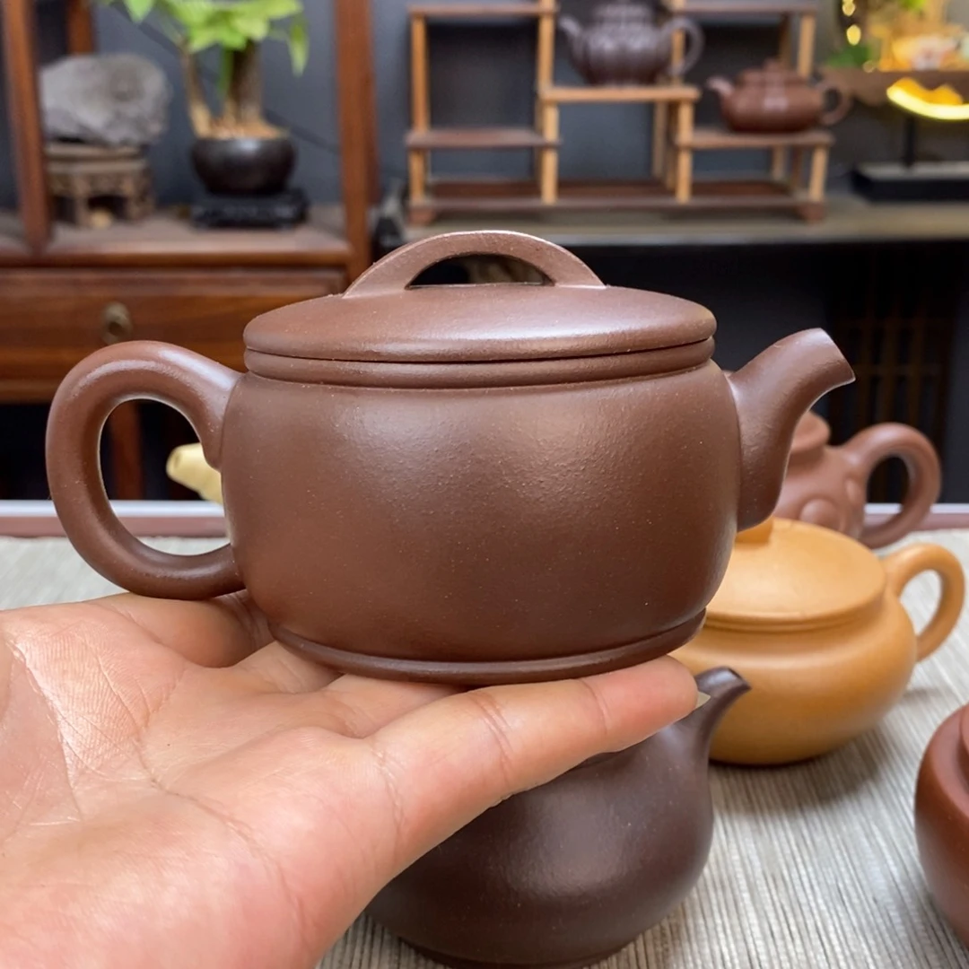 紫泥茶壶容量220毫升