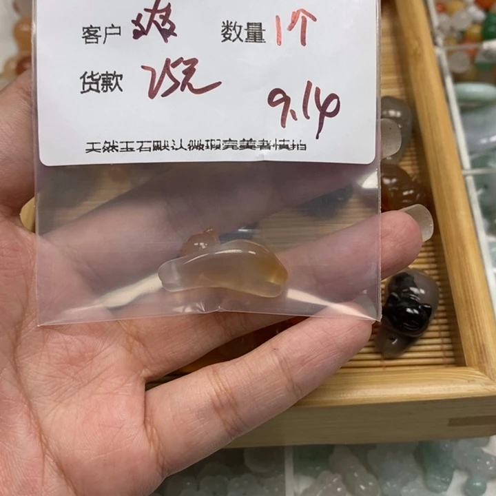 爽***子未镶嵌颈饰玛瑙/玉髓