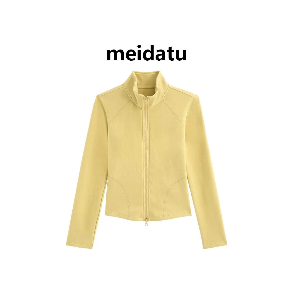 美哒兔(松弛契约)简约舒适立领外套(小个子版)CK2338-5H