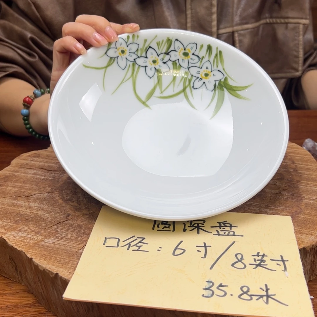 瓷片景德镇陶瓷手工手绘制作