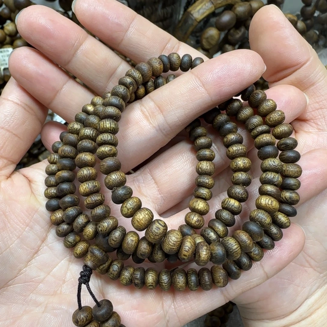手串沉香乌身虫漏多样性发货一条卡6-15克
