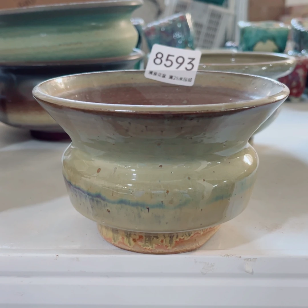 8593瑕疵内口13景德镇手工制作