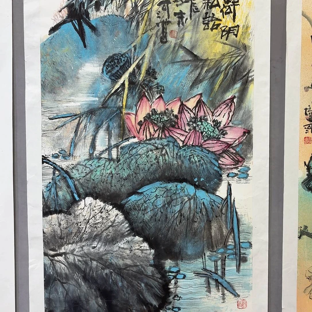 国画亲笔手绘放心去藏