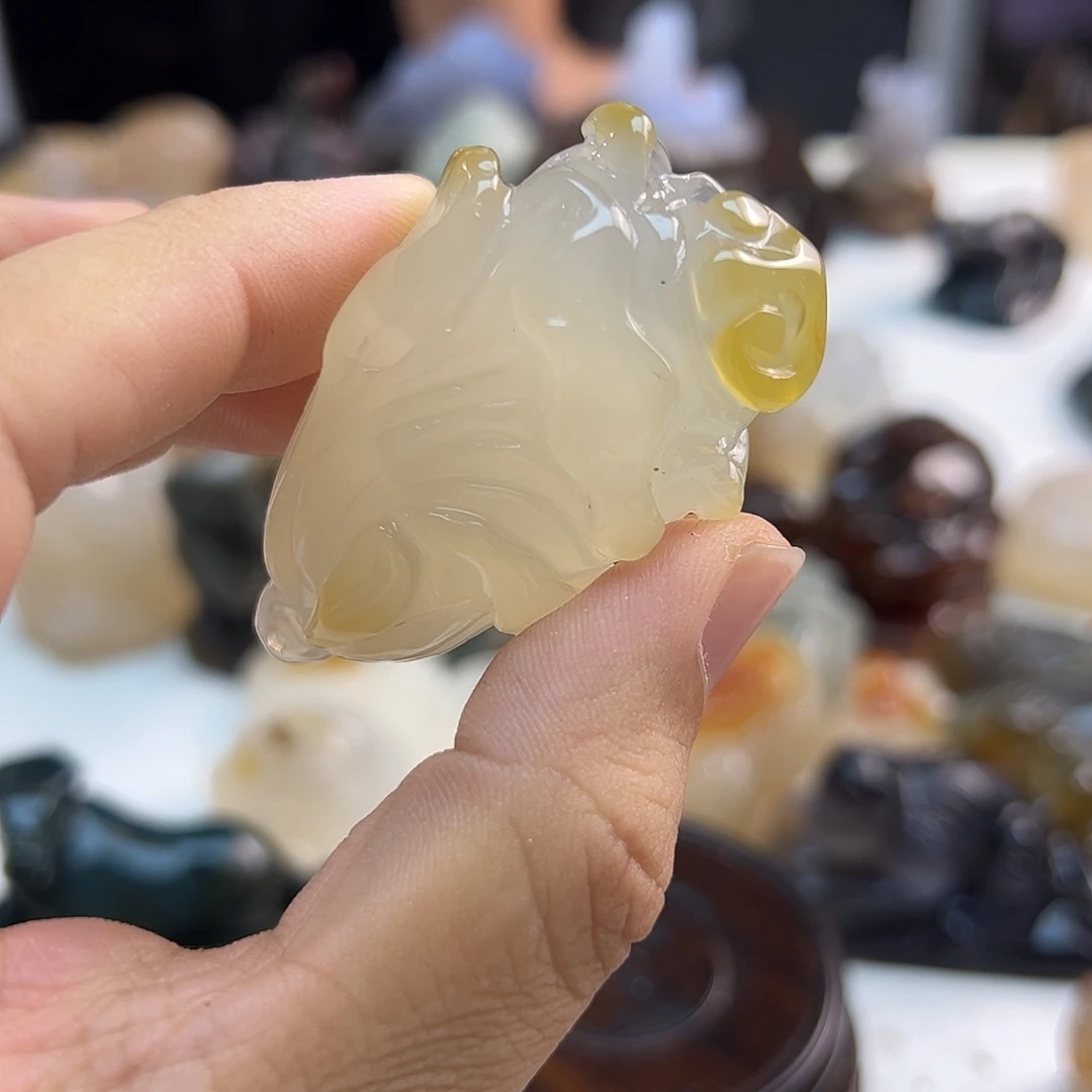 玛瑙/玉髓合金颈饰